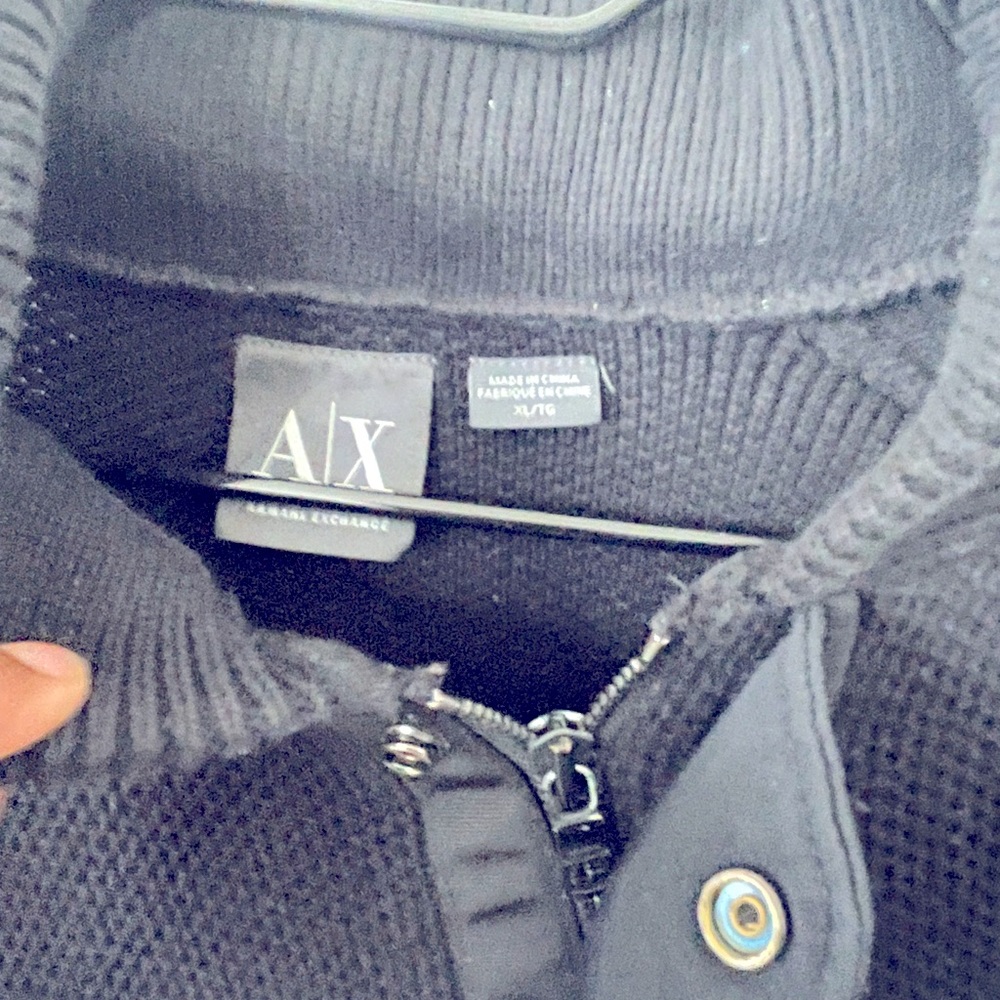 Black Armani sweater